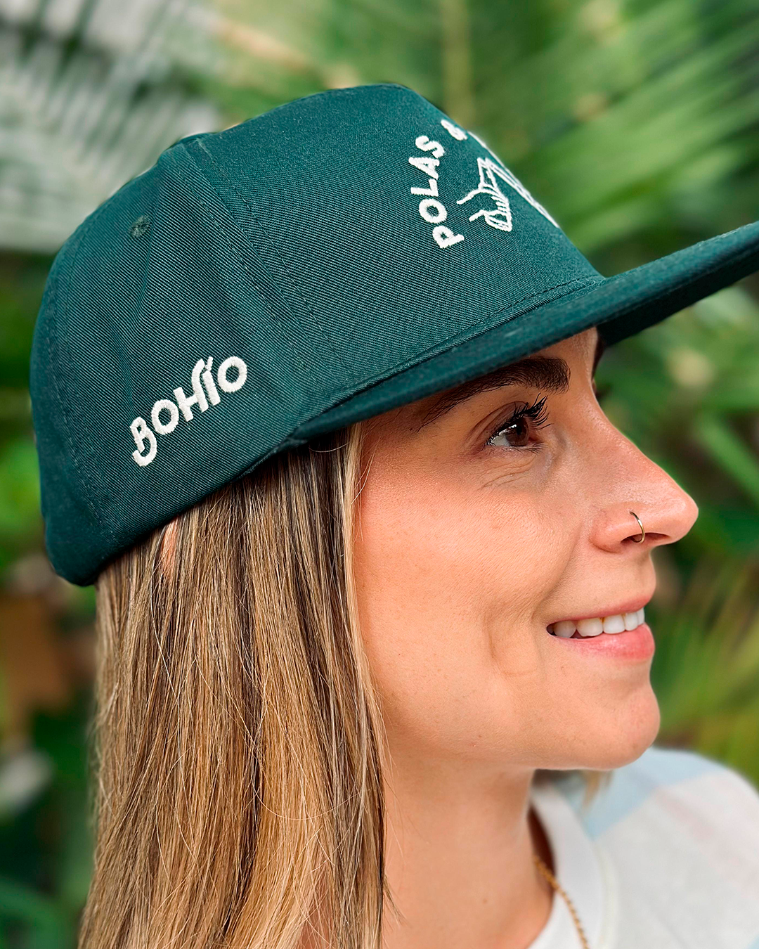 Gorra Unisex Polas y Playas Verde (Beisbolera)