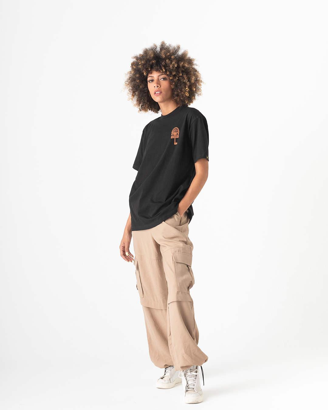 Pantalón Cargo Mujer Caqui