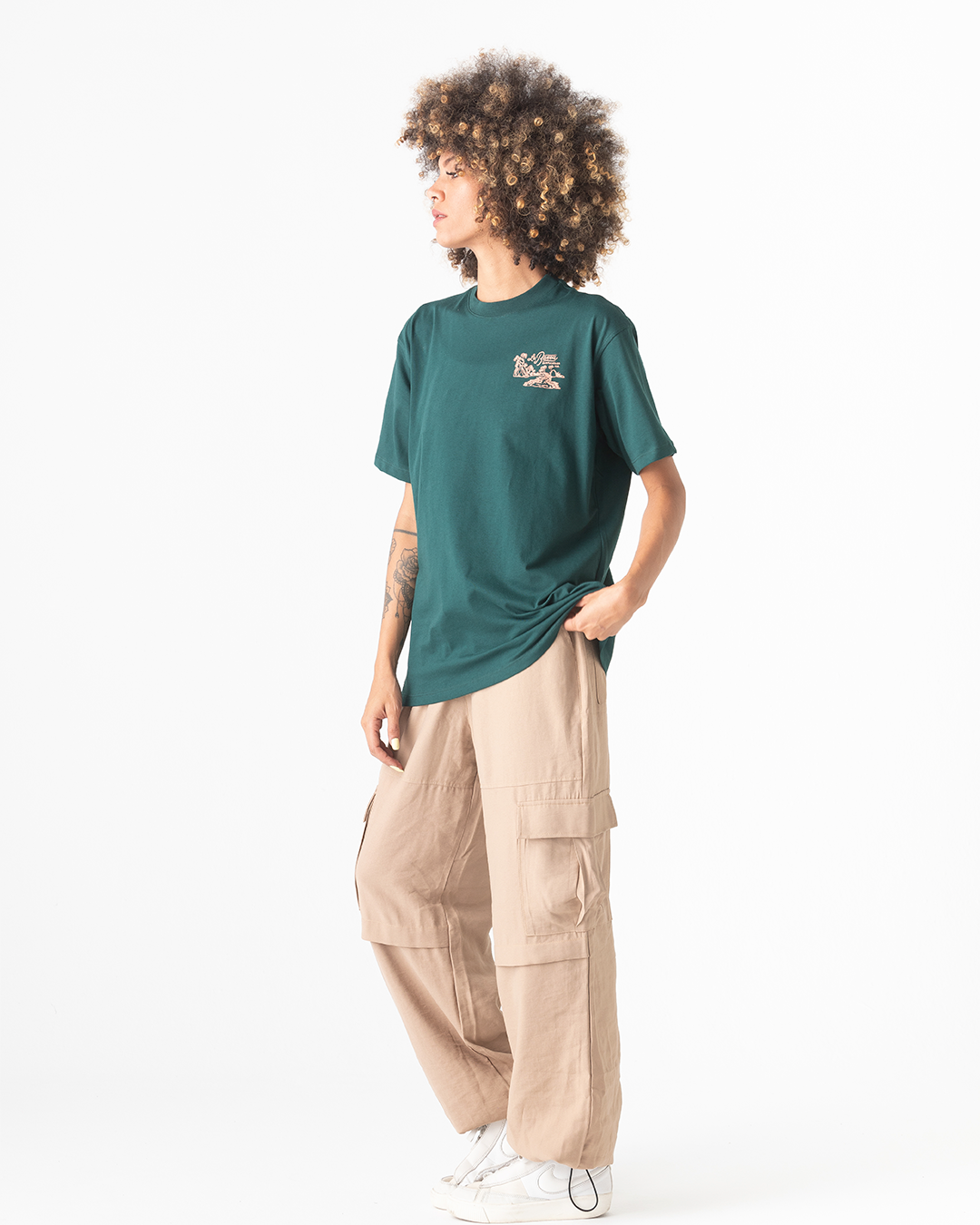 Pantalón Cargo Mujer Caqui