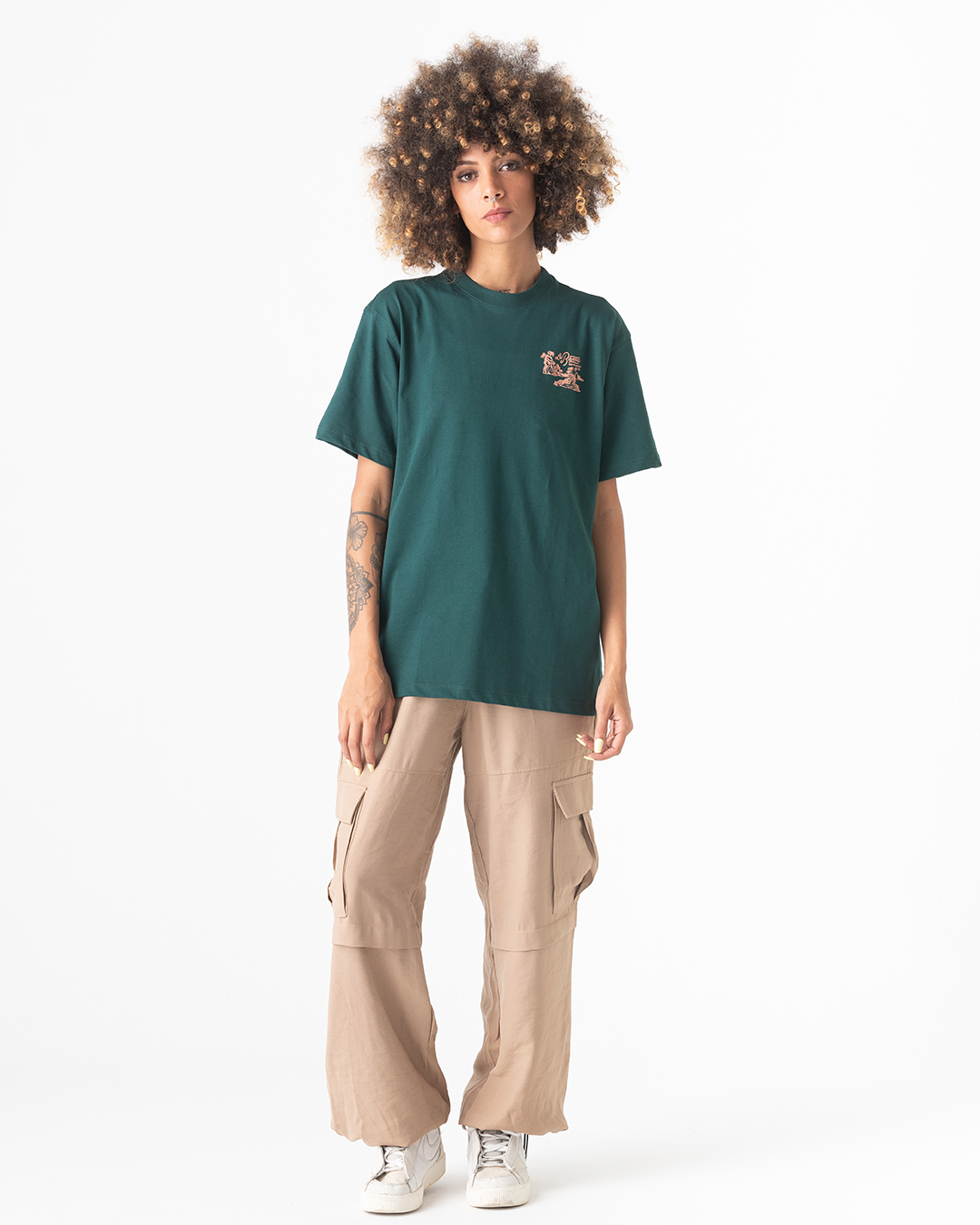 Pantalón Cargo Mujer Caqui