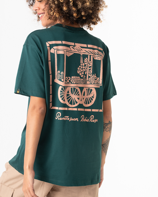 Camiseta unisex Buenaventura Planeta Juan X Bohío (Medio oversize 220gr)