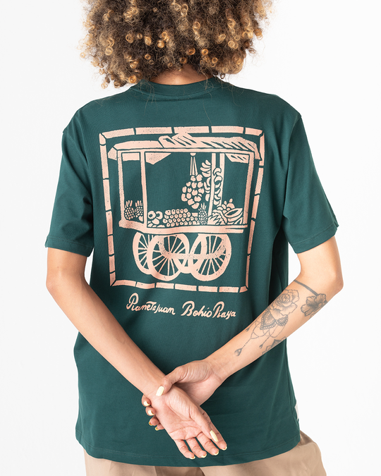 Camiseta unisex Buenaventura Planeta Juan X Bohío (Medio oversize 220gr)