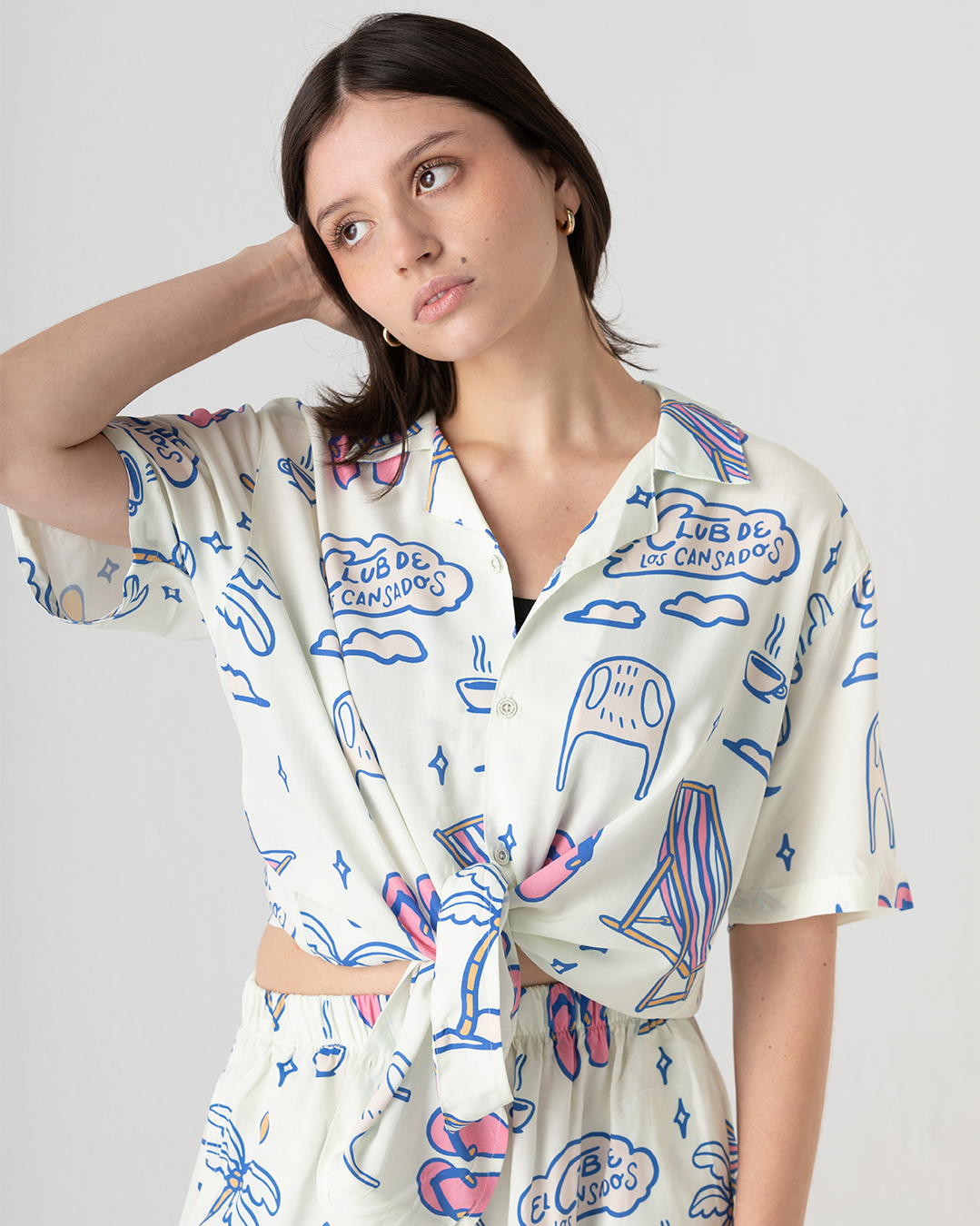 Camisa mujer Pachas X Bohío