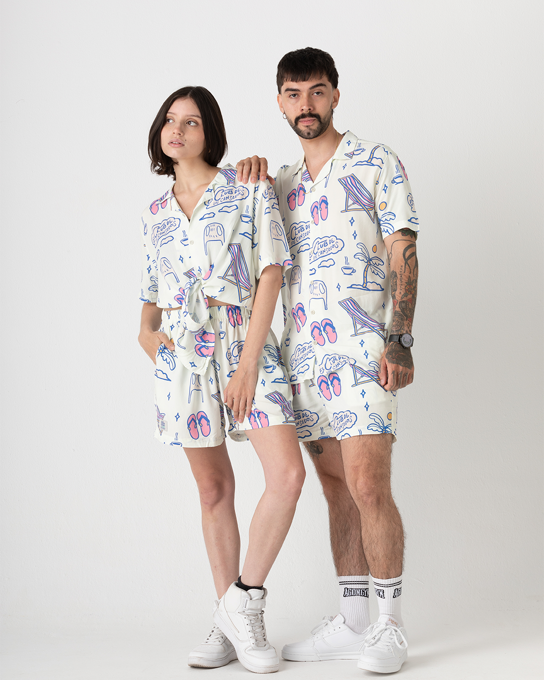 Camisa mujer Pachas X Bohío