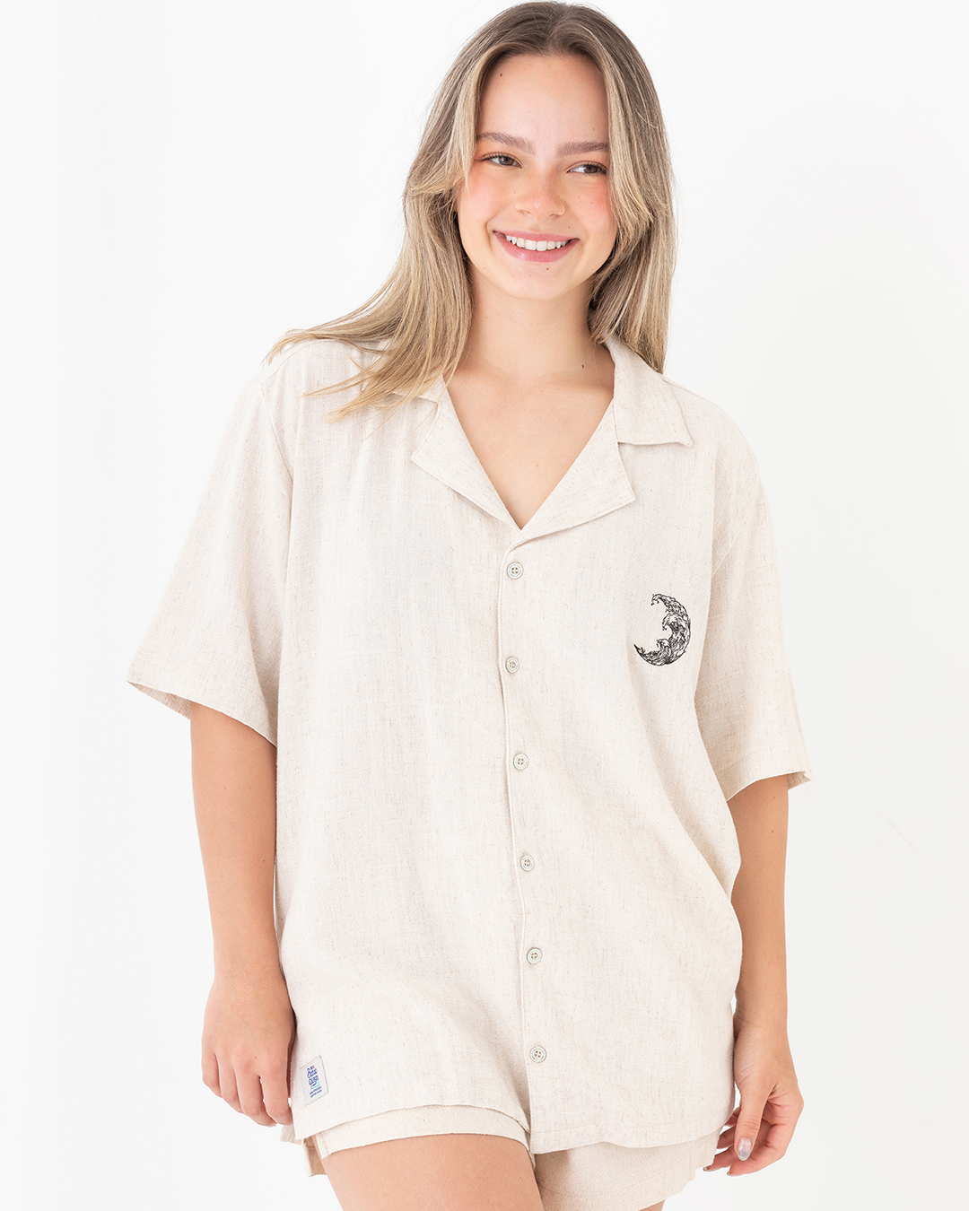 Camisa Unisex Lino Luna