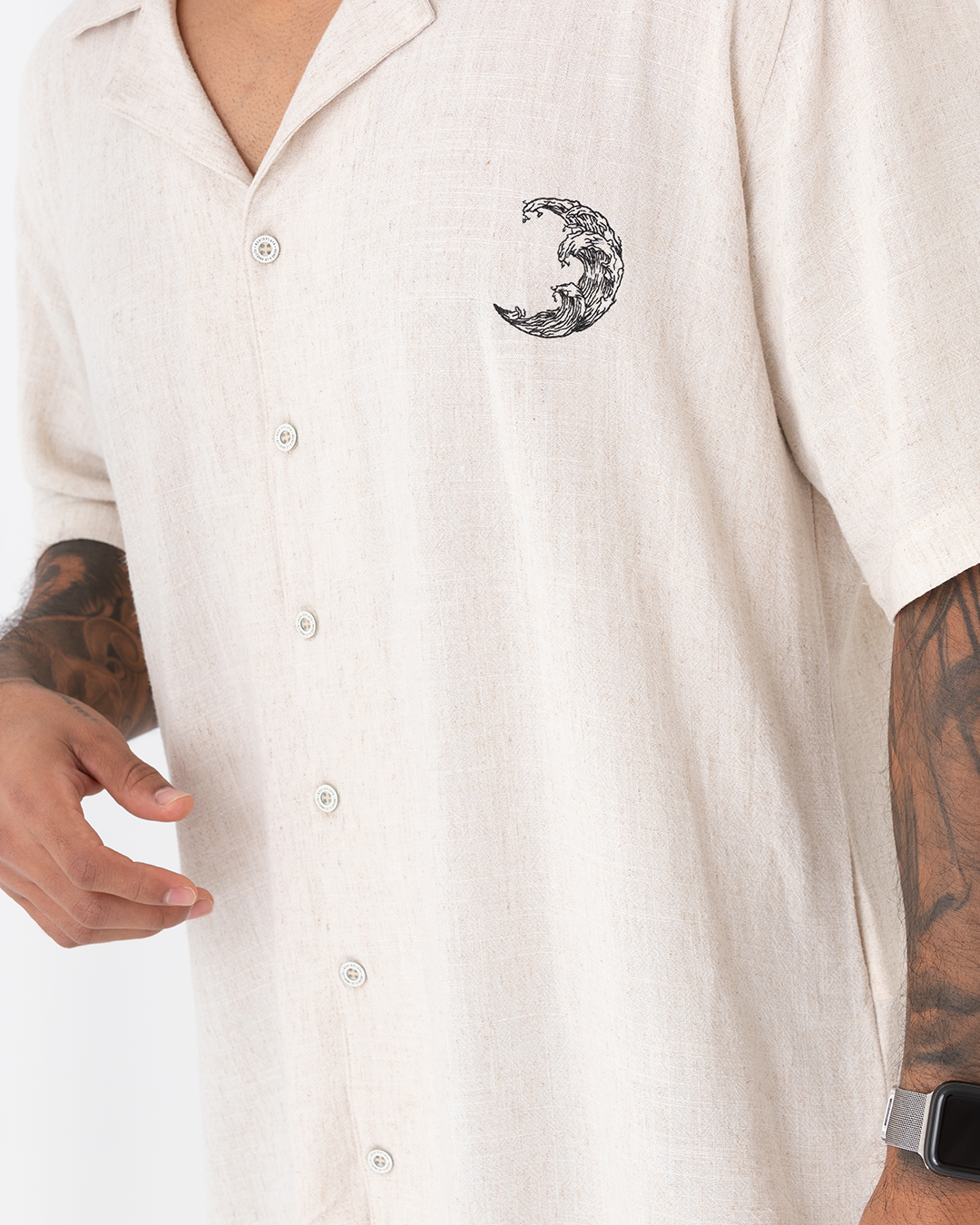 Camisa Unisex Lino Luna