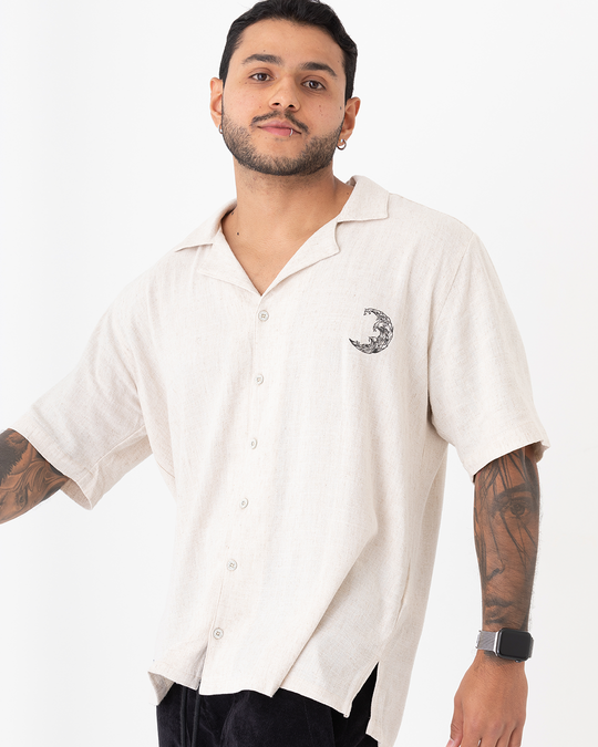 Camisa Unisex Lino Luna