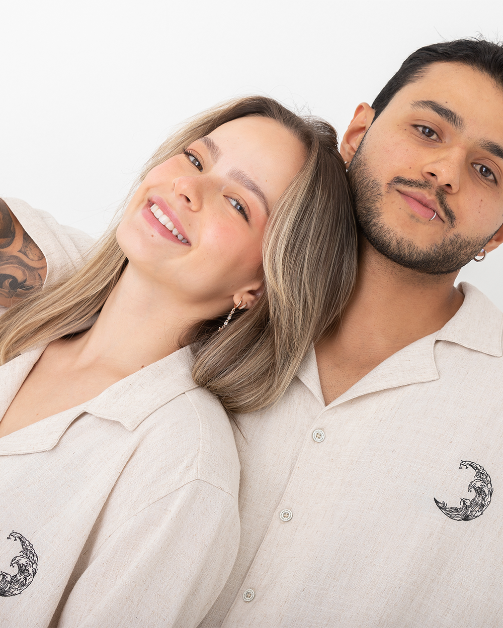 Camisa Unisex Lino Luna