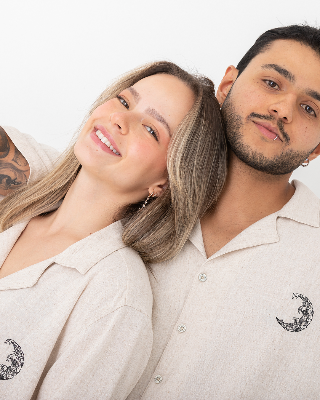 Camisa Unisex Lino Luna