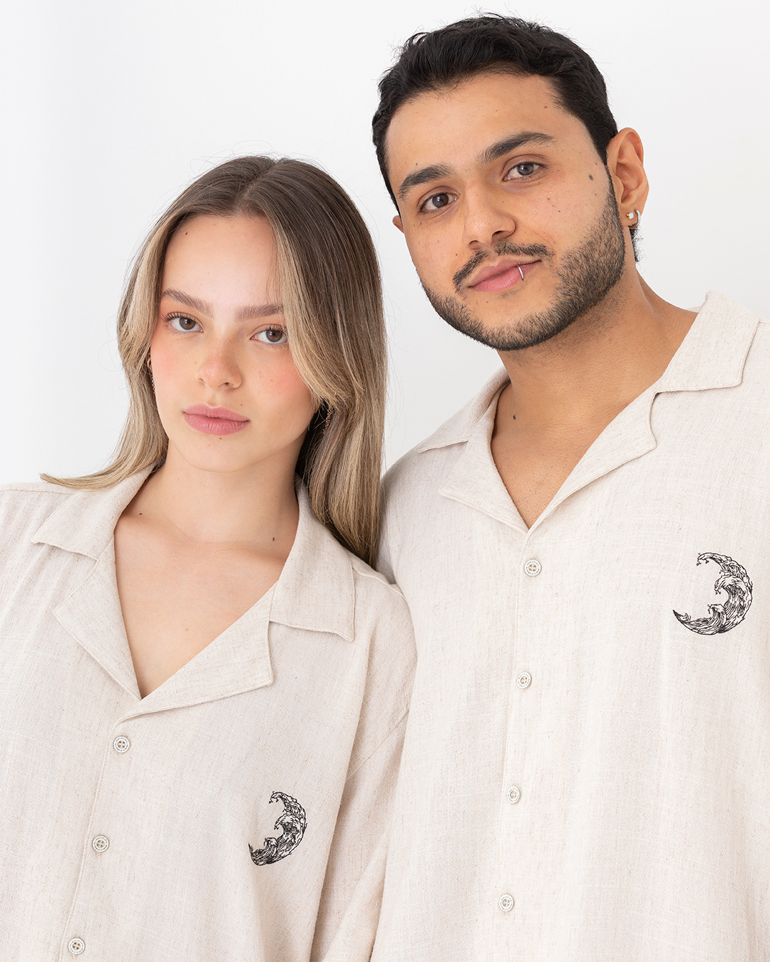 Camisa Unisex Lino Luna