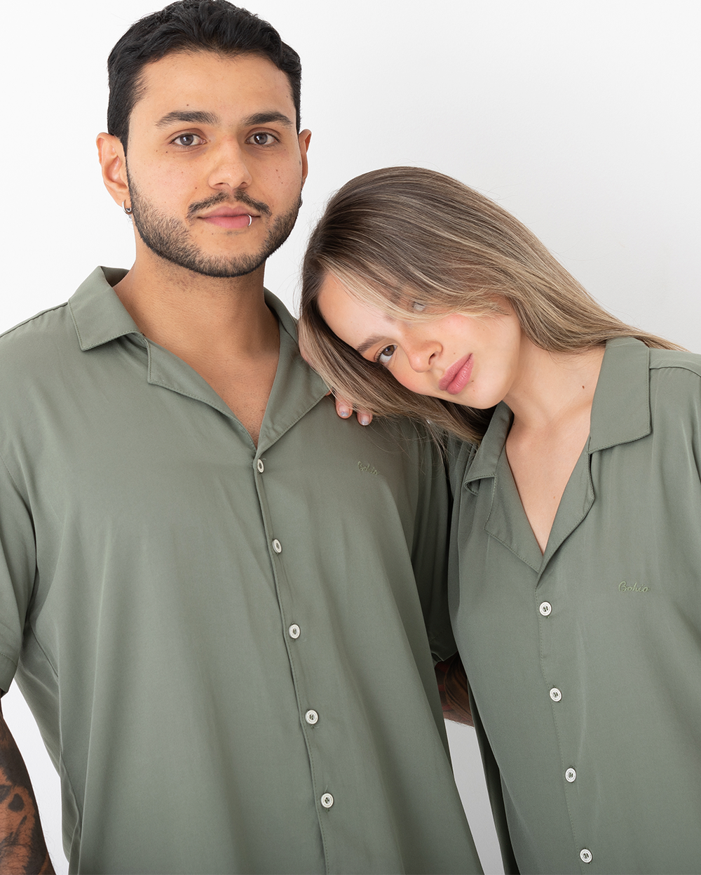 Camisa Unisex Verde Bohío