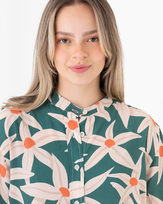 Camisón Mujer Flora Talla Única (Chalis)