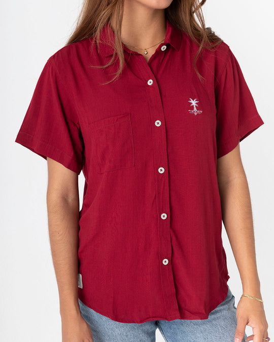 Merlot Color Vino (Camisa mujer)