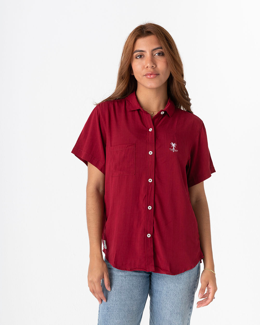 Merlot Color Vino (Camisa mujer)