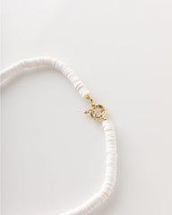 Collar Amanecer Blanco Oro