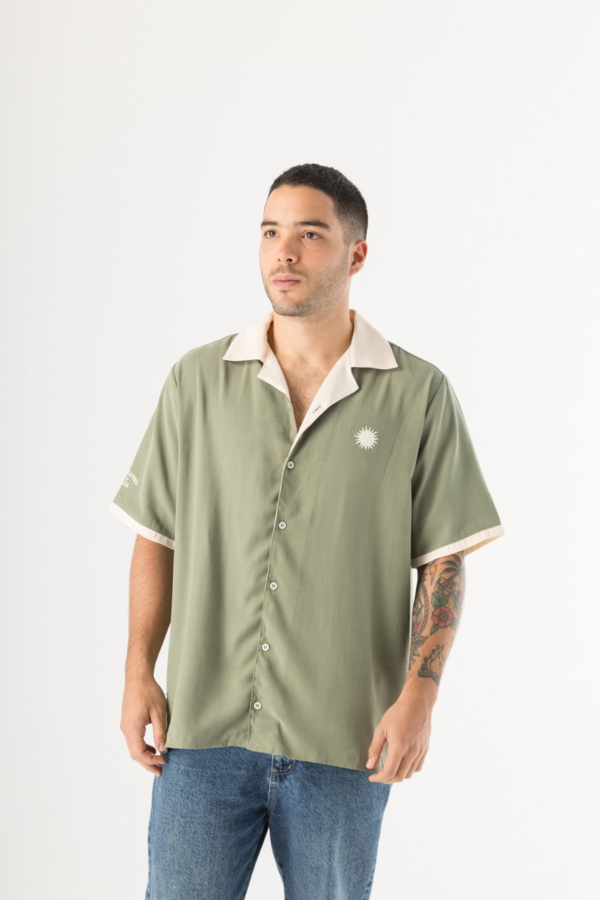 Camisa Unisex Sol Urbania X Bohío Boxy Fit (Rayón)