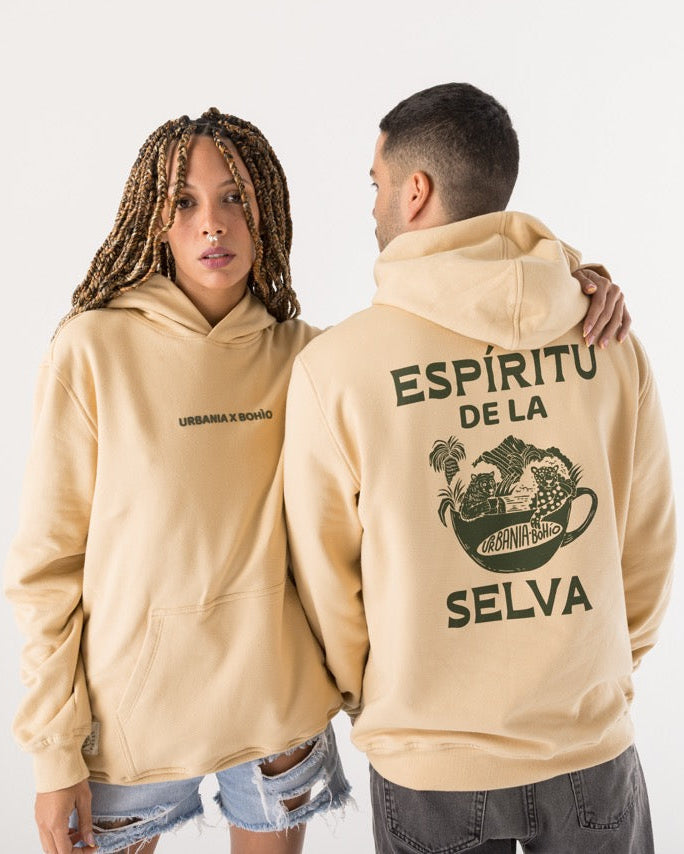 Hoodie Unisex Espíritu Urbania X Bohío (Algodón 100%)