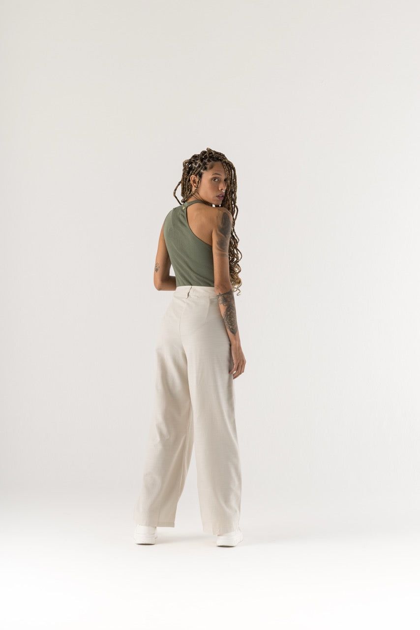 Pantalón Mujer Básico (42% Rayón - 58% Algodón)