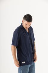 Camisa Hombre Azul Oscuro Malpelo (Chalis)