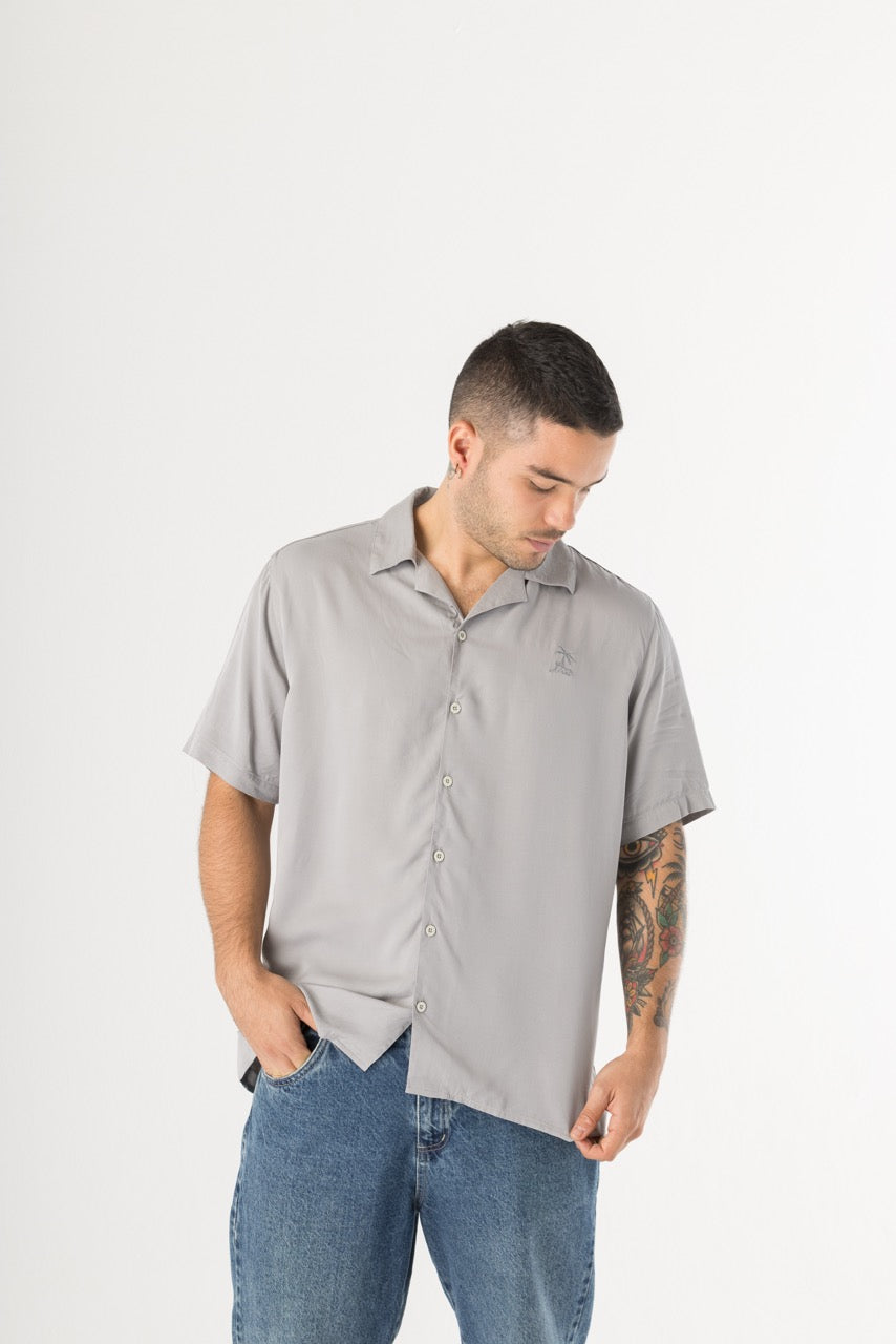 Camisa Hombre Gris Barú (Chalis)