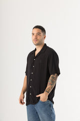 Pack X3 camisas hombre: Caqui, Verde, Negra