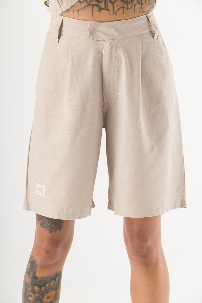 Short Mujer Básico Tipo Bermuda (Rayón)