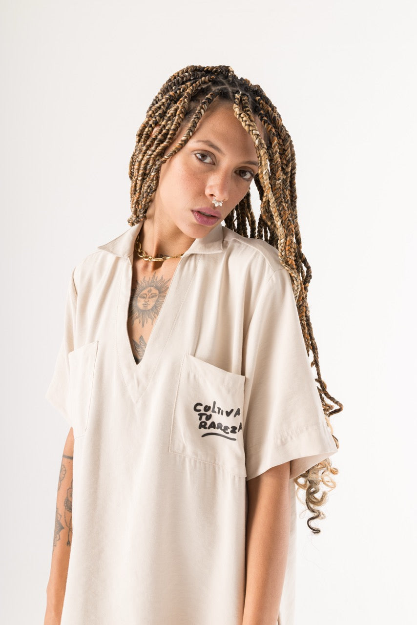 Vestido Básico Corto Femenino (Rayón)