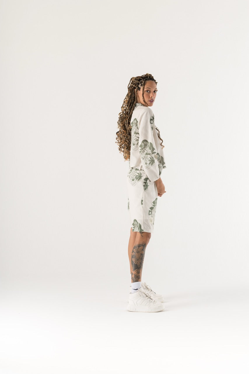 Camisa Manga Larga Mujer Urbania X Bohío (100% Poliéster)