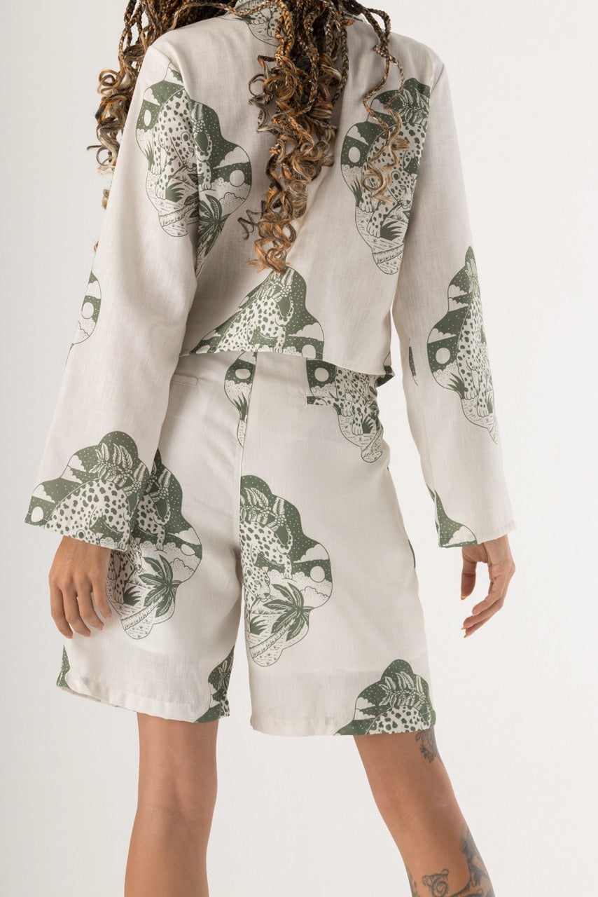 Short Mujer Urbania X Bohío (100% Poliéster)