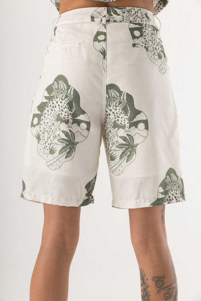 Short Mujer Urbania X Bohío (100% Poliéster)