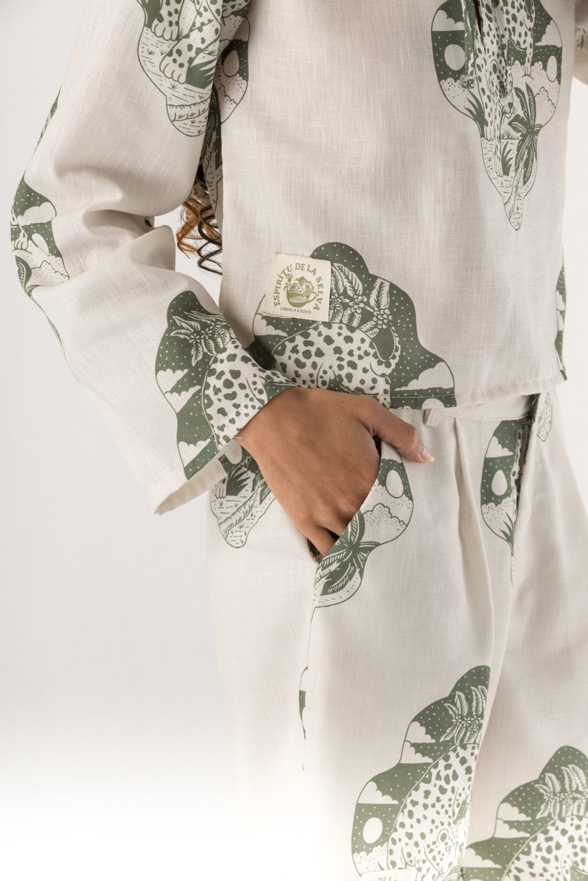 Short Mujer Urbania X Bohío (100% Poliéster)