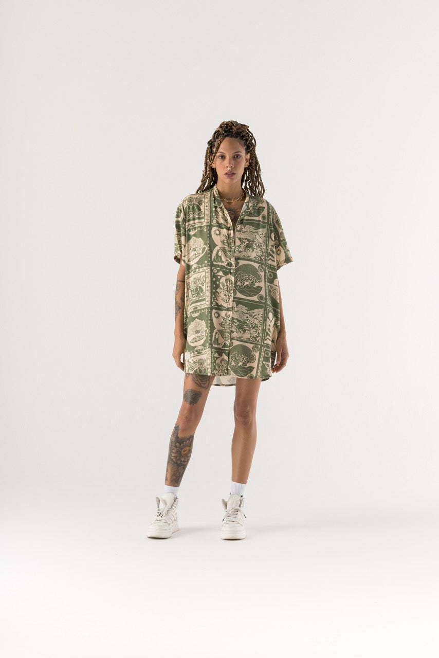 Camisón Mujer Urbania X Bohío (Rayón)