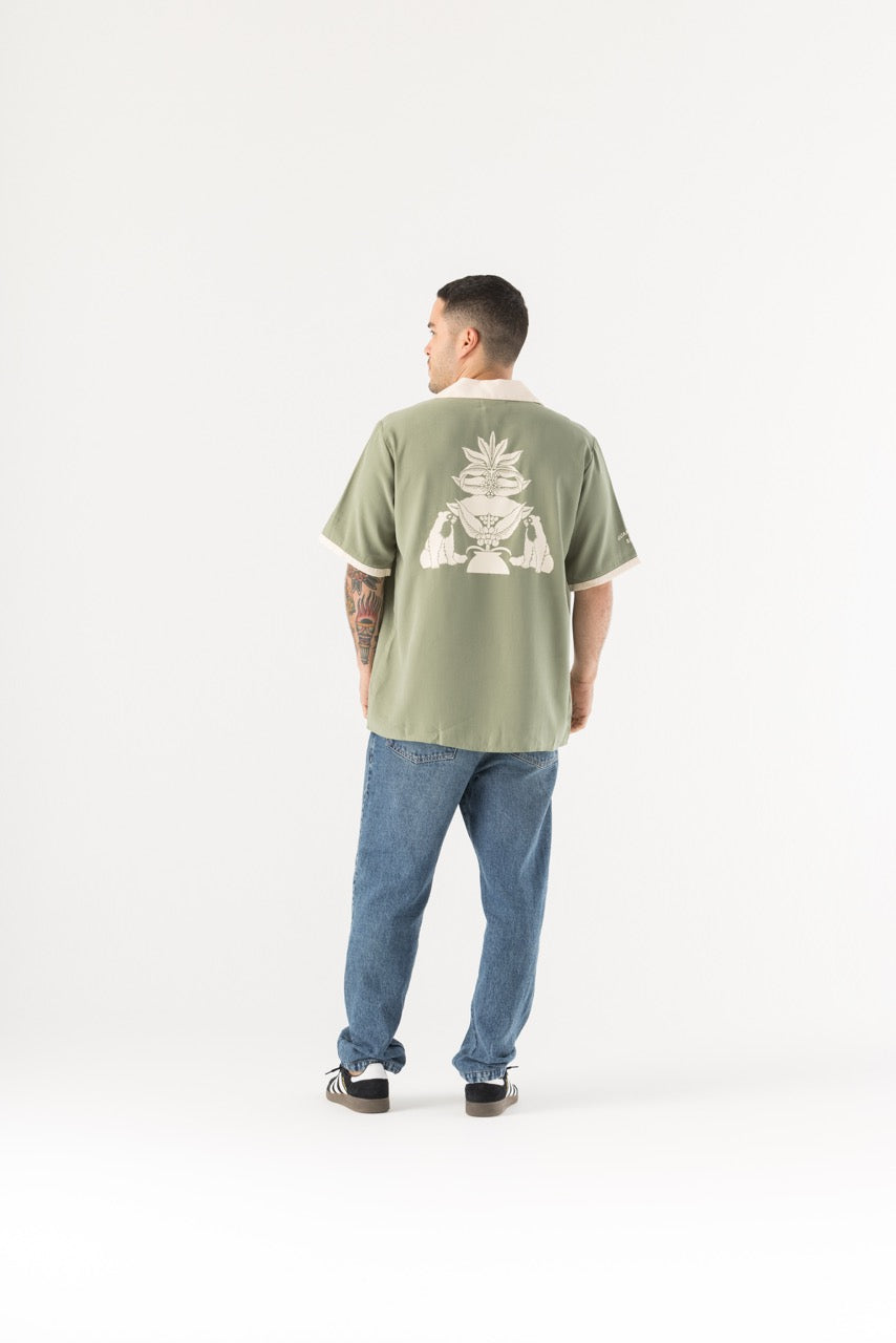 Camisa Unisex Sol Urbania X Bohío Boxy Fit (Rayón)