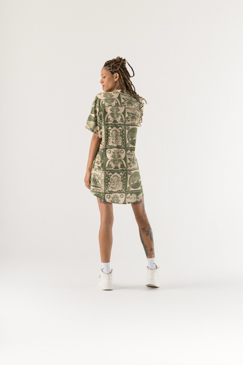 Camisón Mujer Urbania X Bohío (Rayón)