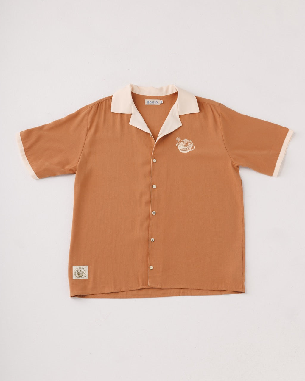 Camisa Unisex Guardianes Urbania X Bohío Boxy Fit (Rayón)