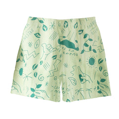 Short Unisex Bienestar Verde Menta (Chalis)