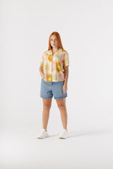 Camisa Mujer Discos Fuentes X Bohío (Rayón)