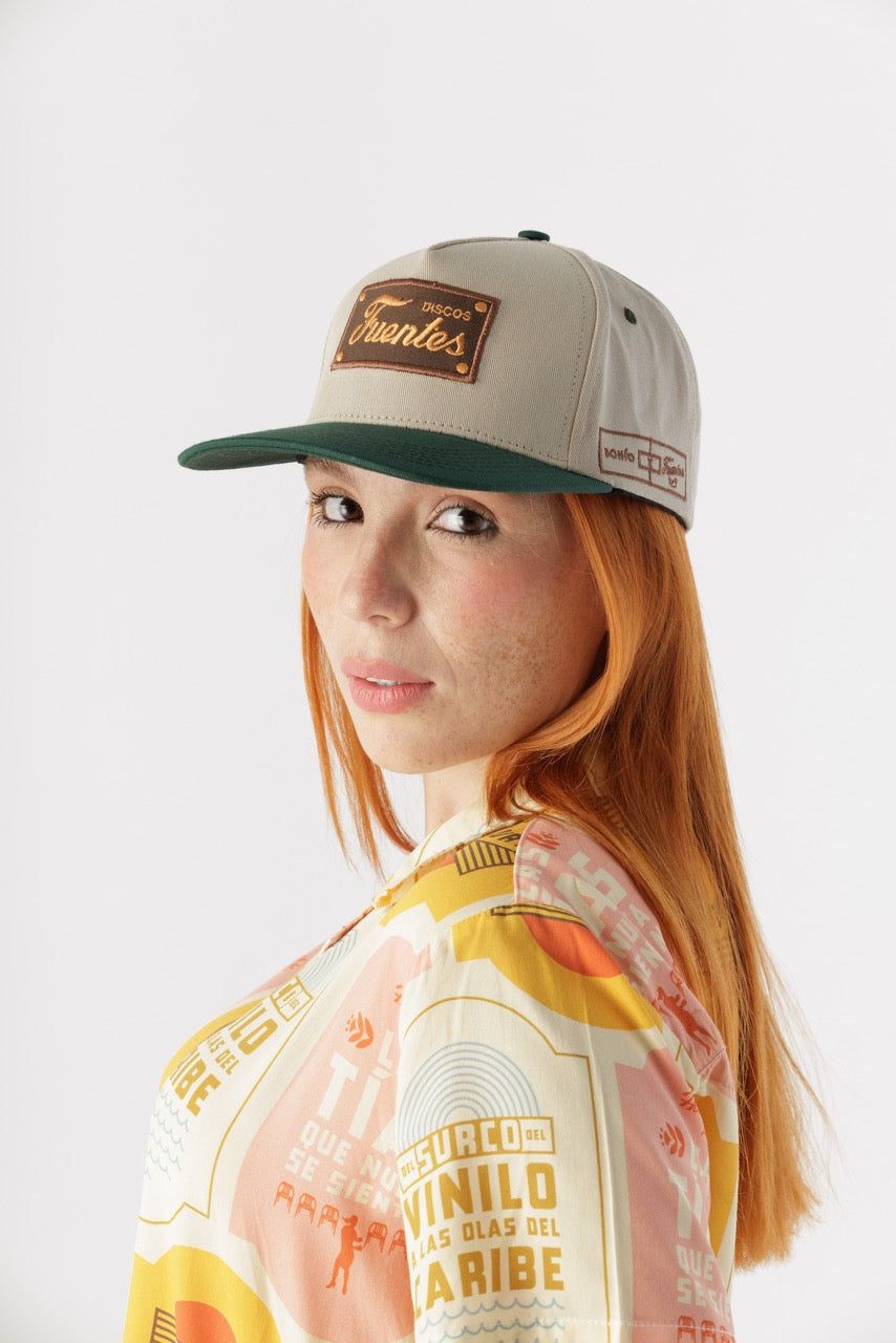 Gorra Discos Fuentes X Bohío (Beisbolera)