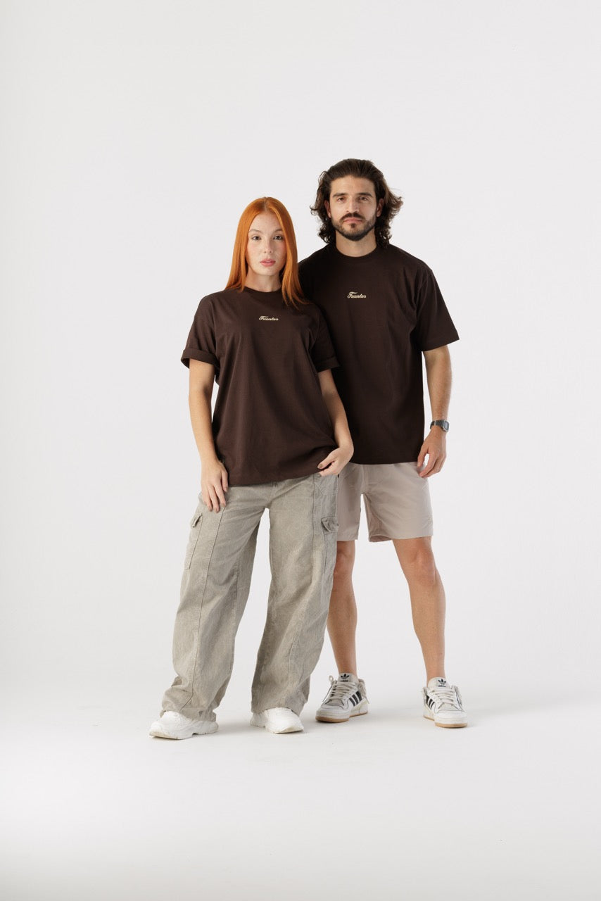 Camiseta Oversize Diseñado Para Sudar Discos Fuentes X Bohío (Algodón 270 Grs)