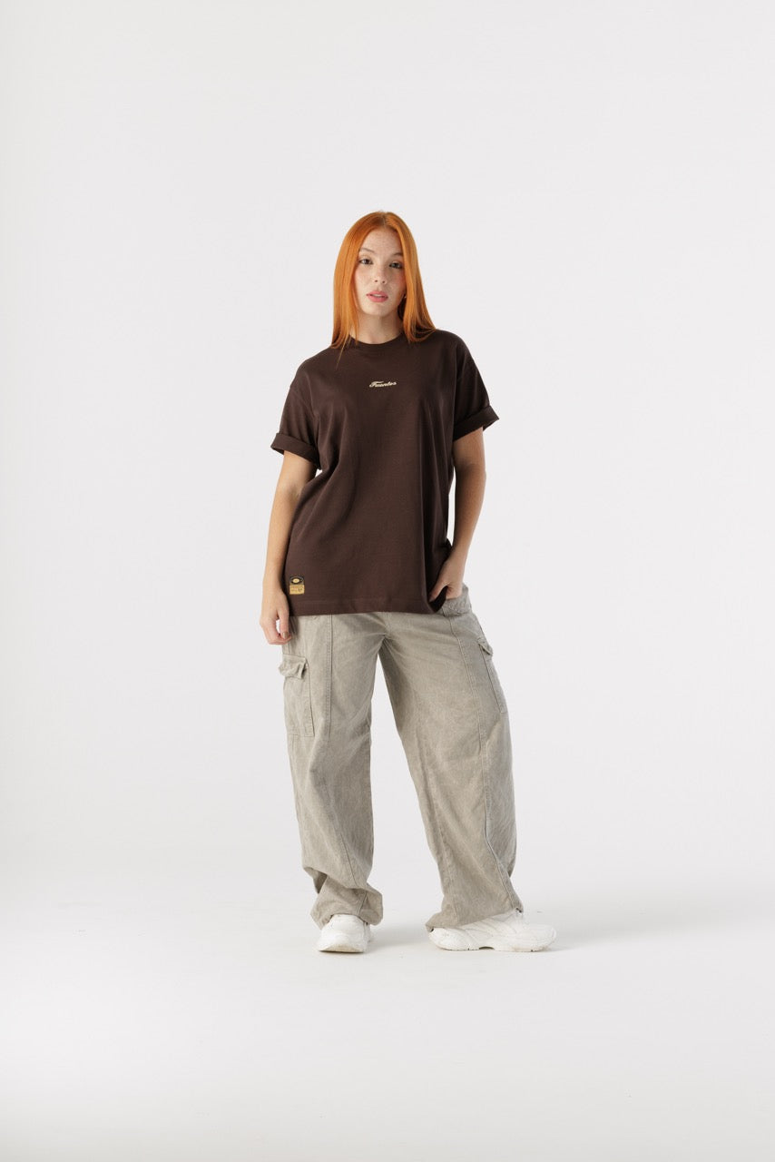 Camiseta Oversize Diseñado Para Sudar Discos Fuentes X Bohío (Algodón 270 Grs)