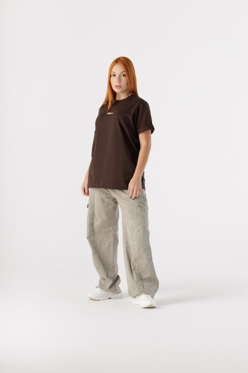 Camiseta Oversize Diseñado Para Sudar Discos Fuentes X Bohío (Algodón 270 Grs)