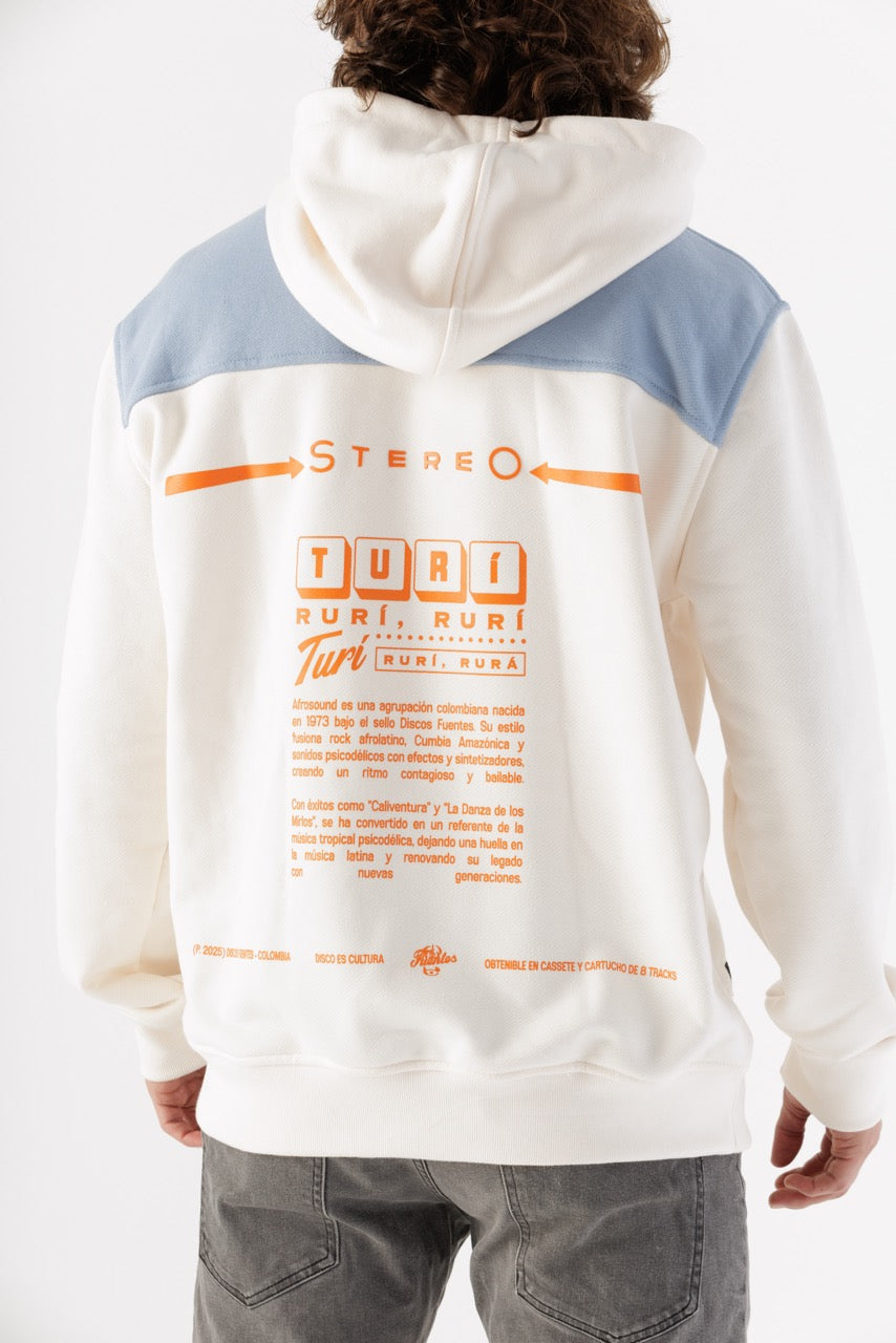 Hoodie Unisex Afrosound  Discos Fuentes X Bohío (Algodón 100%)