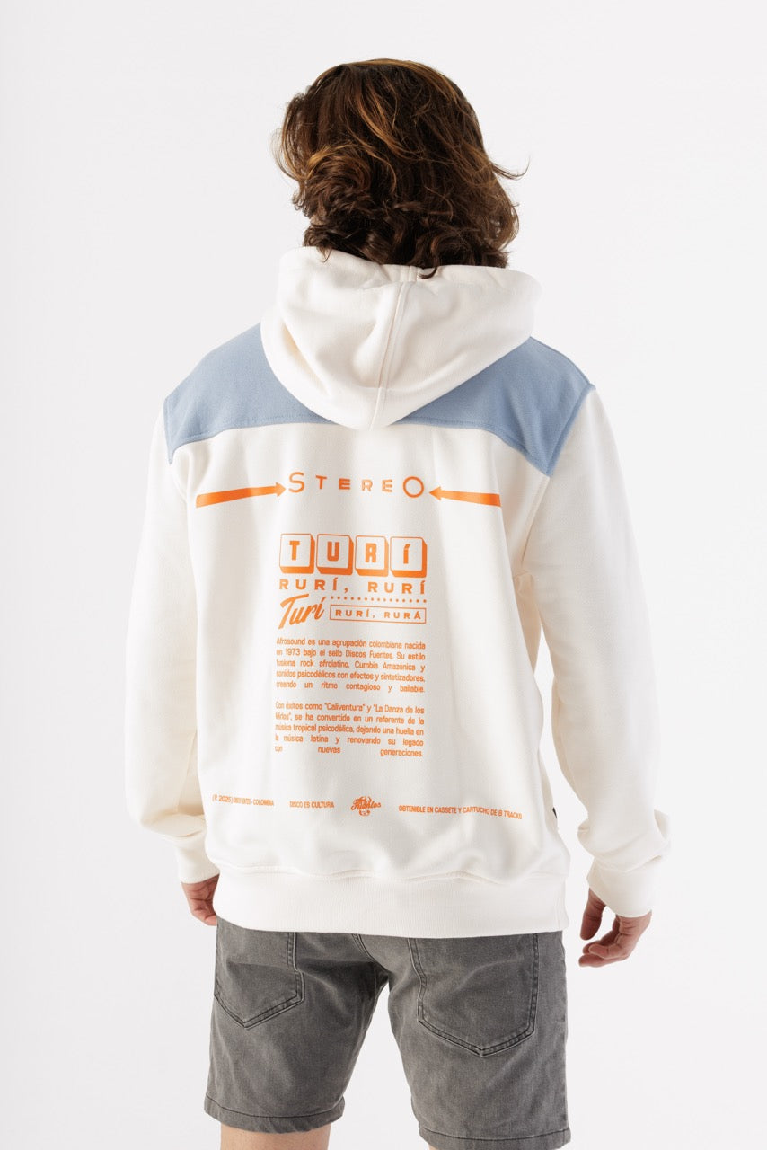 Hoodie Unisex Afrosound  Discos Fuentes X Bohío (Algodón 100%)