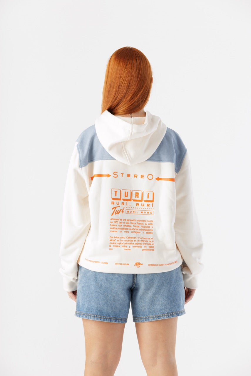 Hoodie Unisex Afrosound  Discos Fuentes X Bohío (Algodón 100%)