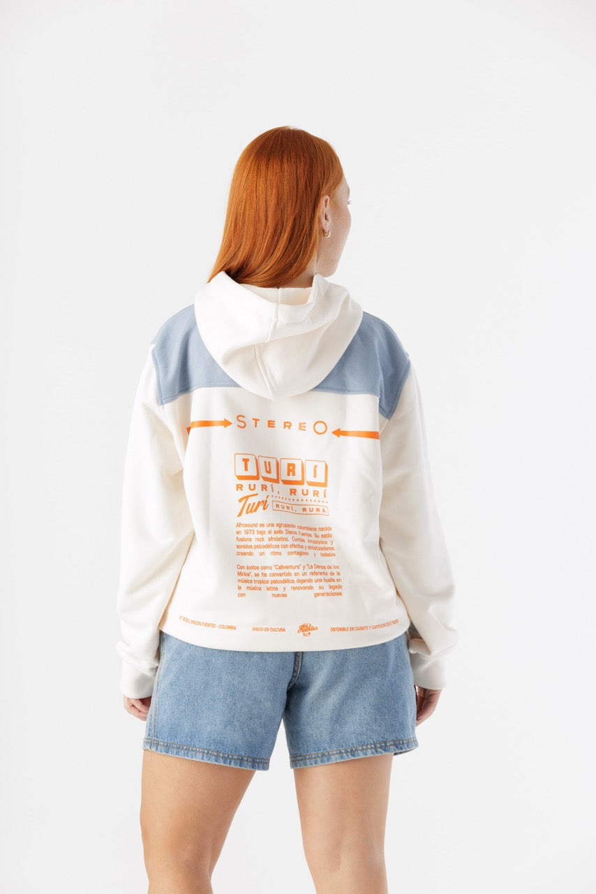 Hoodie Unisex Afrosound  Discos Fuentes X Bohío (Algodón 100%)