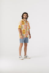 Camisa Masculina Discos Fuentes X Bohío (Rayón)