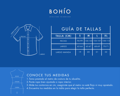 Camisa Mujer Discos Fuentes X Bohío (Rayón)