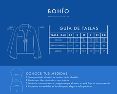 Camisa Manga Larga Mujer Urbania X Bohío (100% Poliéster)