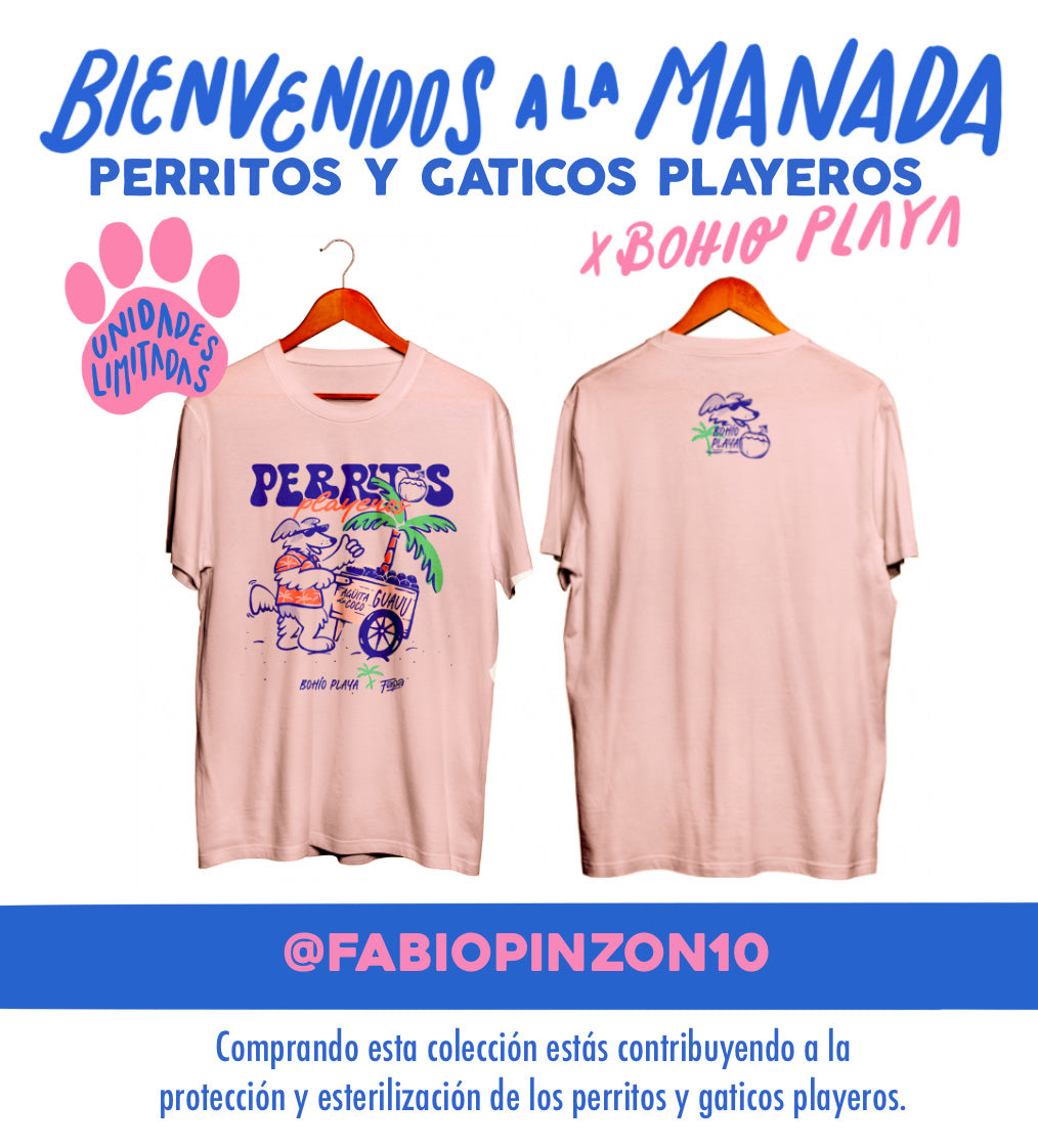 Perritos Agüita de Coco (Camiseta unisex Salvando Mares)