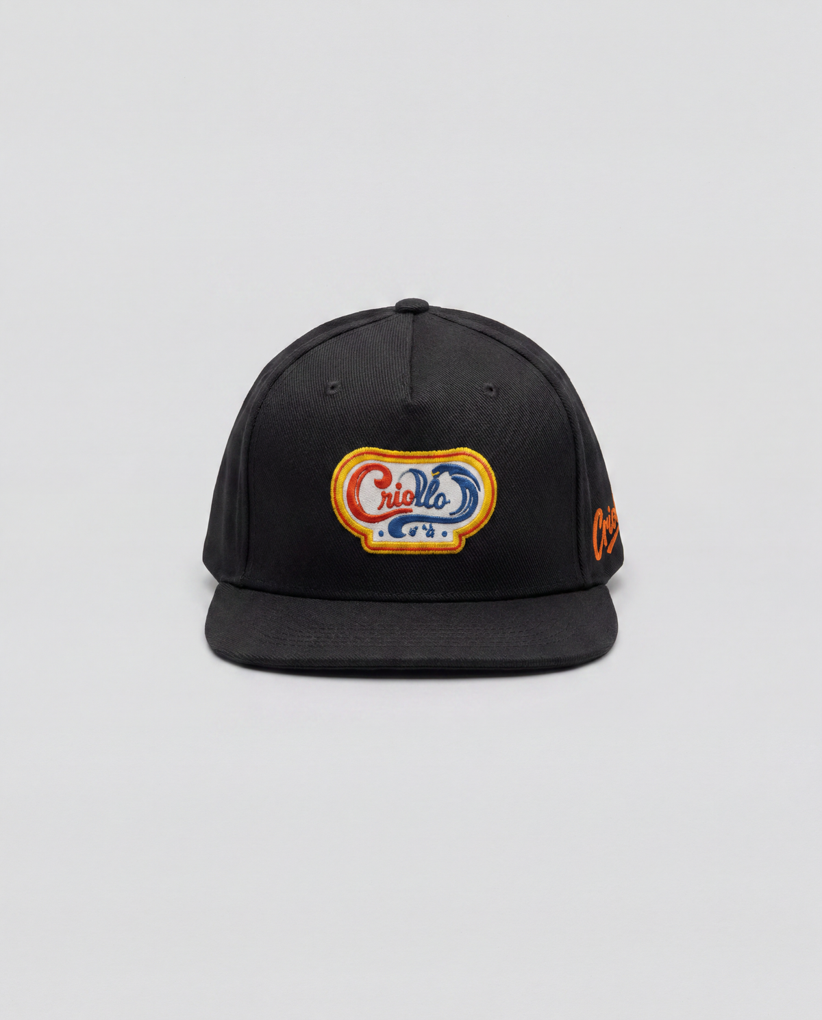 Gorra Futbol Criollo Negra Bohío (Beisbolera)